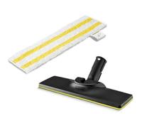 Kärcher Set de ventilation + chiffon en microfibre Easyfix compatibles avec les nettoyeurs à vapeur Kärcher SC - Pour sols, adaptés