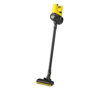 Kärcher VC 4 Aspirateur-balai 2 en 1 Batterie Sec Sans sac 0,65 L Noir, Jaune 2,5 Ah