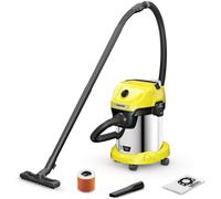 Aspirateur eau et poussières sans fil KARCHER WD 3-18 S V-17/20 - Acier - 17 l - (sans batterie ni chargeur)