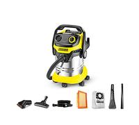 Aspirateur eau et poussière KARCHER WD 5 Premium - Cuve inox 25 L - 1100W (Fonction soufflerie)