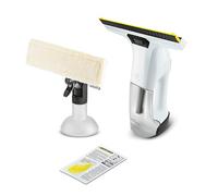 Kärcher Window Vac WV 6 Plus Batterie Extra Longue de 100 Min Affichage LED de la Batterie Buse d'aspiration 280 mm + Chiffon Microfibre 20 ML