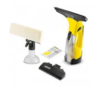 Kärcher Compact|Léger WV 5 Plus N - Nettoyeur de vitres - Nettoyage rapide et sans trace - 35 min d'autonomie soit 105 m² de surface plane (environ 35 fenêtres) Noir/Jaune