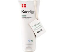 Kaerlig Lubrifiant Bio à Base d’Eau 200 ml - Compatible avec Préservatifs, Non Parfumé, Adapté aux Peaux Sensibles - Ne Tache Pas