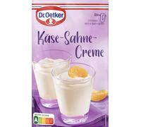 Käse-Sahne-Creme - Fromage et crème fraîche - Pour délicieux gâteaux, pains et dessert maison pour des recettes gourmandes - Compatible avec dr oetker - 63 g