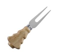 Käseschneider - Charcuterie-Schneider | Gabel, Hobel, Butterschneider | Edelstahl Käsemesser Mit Griff Aus Gummiholz | Mini-Brotverteiler, Schaber, Besteckwerkzeug Für Wurstbrett, Pizza, Kuchen, Küche