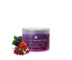 Kaeso Mulberry and Pomegranate Sorbet Hand Scrub 450 ml,