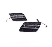 KAEW 2 Pièces Feux de Jour à LED Compatibles pour Mercedes-Benz ML-Class W164 2010-2011, Lampe de Conduite Automatique Feux de Jour Lampe de Pare-Chocs