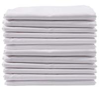 KAF Home Lot de 12 taies d'oreiller en Microfibre brossée pour Grand lit, parfaites pour contrôler Les Allergies et Assurer Le Son, pour Un Sommeil Luxueux