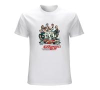 KAFANSHI The Cannonball Run T Shirt Burt Reynolds 1980S Retro Movie Smokey and The Bandit White XXL