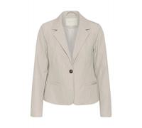 Kaffe - Blazer à Rayures Gris Melange - Femme - Vestes - Gris - Taille: 36 FR