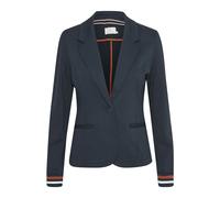 Kaffe - Blazer à Rayures Midnight avec Touche Sportive - Femme - Vestes - Bleu - Taille: 38 FR