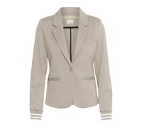 Kaffe - Blazer Classique à Rayures - Femme - Vestes - Gris - Taille: 38 FR