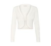 Kaffe - Bolero - Col V - Manches Longues Femme - Blanc - Weiß (Chalk 50003) - XL