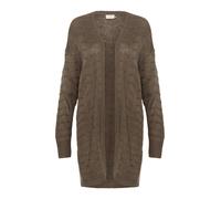 Kaffe Cardigan 'KAEmria' chocolat, Taille M