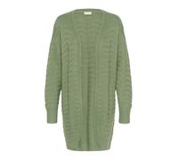 Kaffe Cardigan 'KAEmria' vert chiné, Taille L