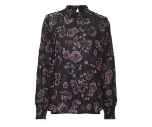 Kaffe Chemisier 'Afay' orchidée / noir, Taille S