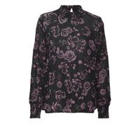 Kaffe Chemisier 'Afay' orchidée / noir, Taille XL