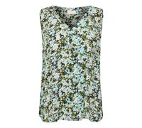 Kaffe Chemisier 'amber' bleu clair / kaki / noir, Taille S