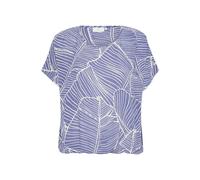 Kaffe Chemisier 'Amber' indigo / blanc, Taille XS