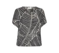 Kaffe Chemisier 'Amber' noir / blanc, Taille S