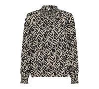 Kaffe Chemisier 'Dina' beige / noir, Taille XS