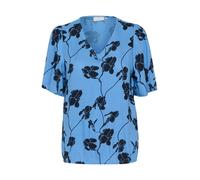 Kaffe Chemisier 'KA Ariana' azur / noir, Taille XS-S