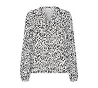 Kaffe Chemisier 'KA Mathilde' noir / blanc, Taille S