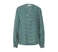 Kaffe Chemisier 'KA Sary Tilly' bleu nuit / vert / blanc, Taille XS