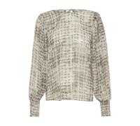 Kaffe Chemisier 'KA Trinike' beige / gris clair, Taille XXXL