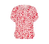 Kaffe Chemisier 'KABeathe Stanley' rouge / blanc cassé, Taille S