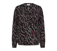Kaffe Chemisier 'KADitte' baie / noir / blanc naturel, Taille S