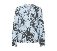 Kaffe Chemisier 'KADitte' bleu ciel / gris foncé, Taille S