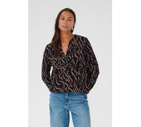 Kaffe Chemisier 'KADitte' cyclamen / noir / blanc, Taille S