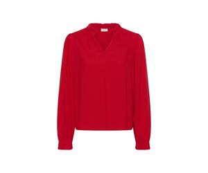 Kaffe Chemisier 'KAElly' rouge, Taille XXXL