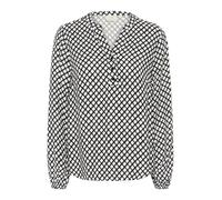 Kaffe Chemisier 'KAMathilde' bleu foncé / blanc, Taille XS