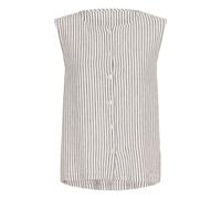 Kaffe Chemisier 'KAMilia' noir / blanc, Taille XL