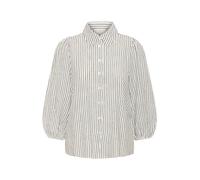 Kaffe Chemisier 'KAMilia' noir / blanc, Taille XL