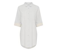 Kaffe Chemisier 'KANaya' bleu pastel / jaune pastel, Taille XXL