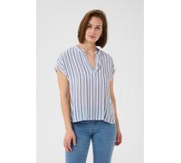 Kaffe Chemisier marine / bleu clair / blanc cassé, Taille XS