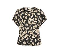 Kaffe Chemisier mélange de couleurs / noir, Taille M