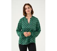 Kaffe Chemisier 'Sofie' or / vert foncé, Taille S