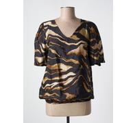 kaffe chemisiers et blouses femme de couleur marron 36