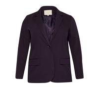 Kaffe Curve - Blazer Aube Violet avec Poches - Femme - Vestes - Violet - Taille: 46 FR