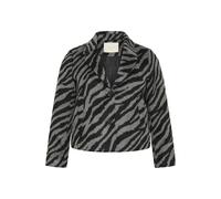 KAFFE CURVE Blazer 'Tori' gris / noir, Taille 48