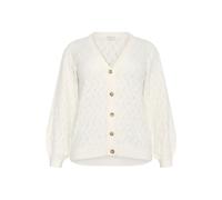 KAFFE CURVE Cardigan 'Anita' crème, Taille XL
