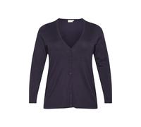 KAFFE CURVE Cardigan 'KC Farsia' violet foncé, Taille M