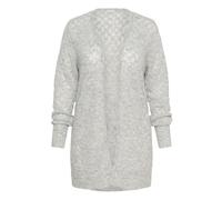 KAFFE CURVE Cardigan 'Loura' gris chiné, Taille M