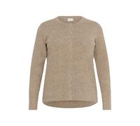 KAFFE CURVE Cardigan 'Niela' marron chiné, Taille L