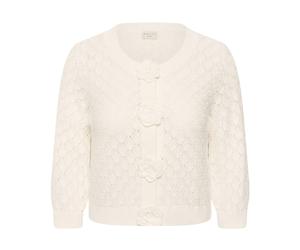 Kaffe Curve - Cardigans - Femme - Pulls - Blanc - Taille: 42 FR