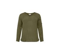 KAFFE CURVE Chemisier 'Ami' olive, Taille XL